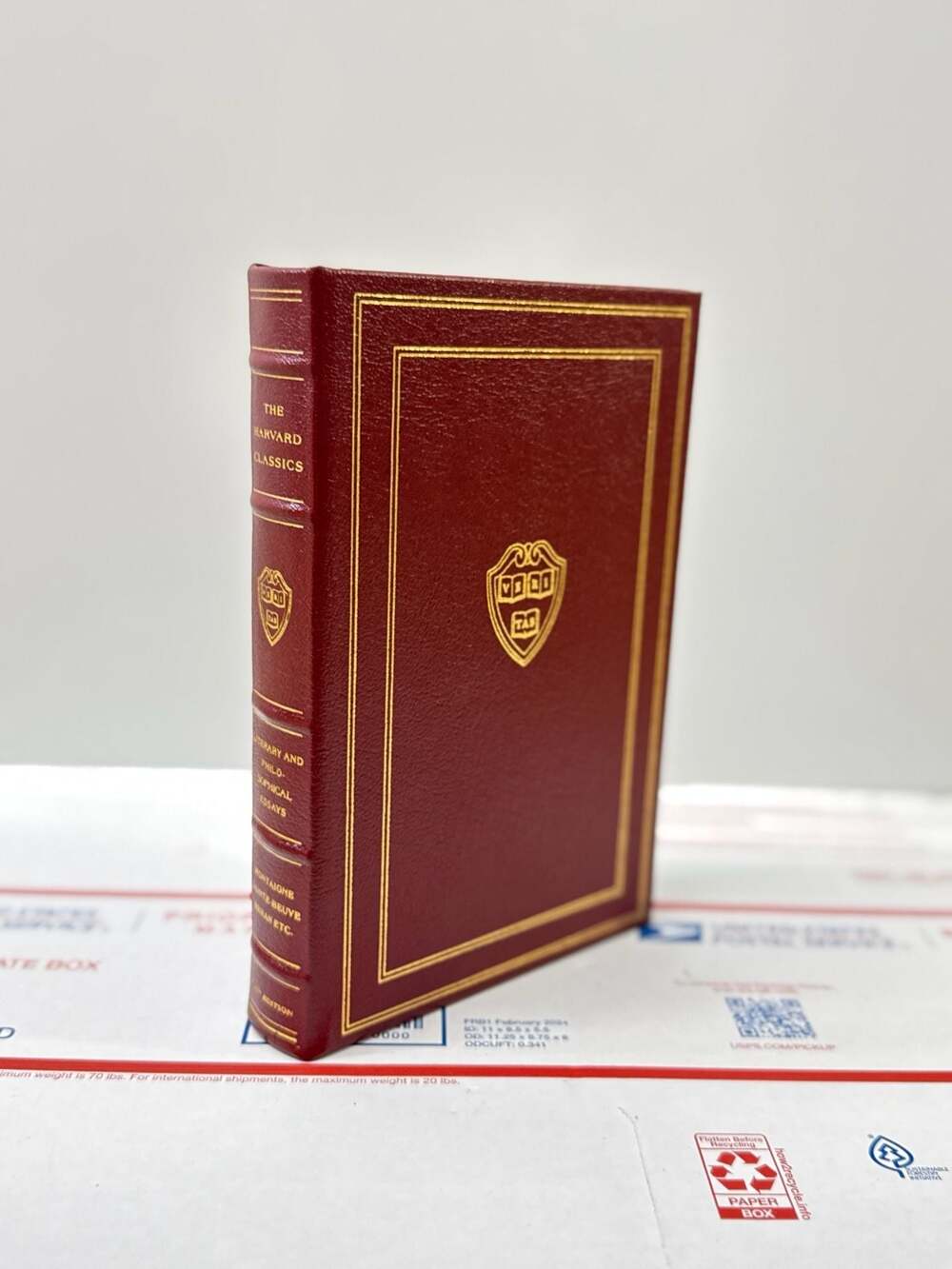 The Harvard Classics: Literary and Philosophical Essays (Montaigne, Sainte-Beuve